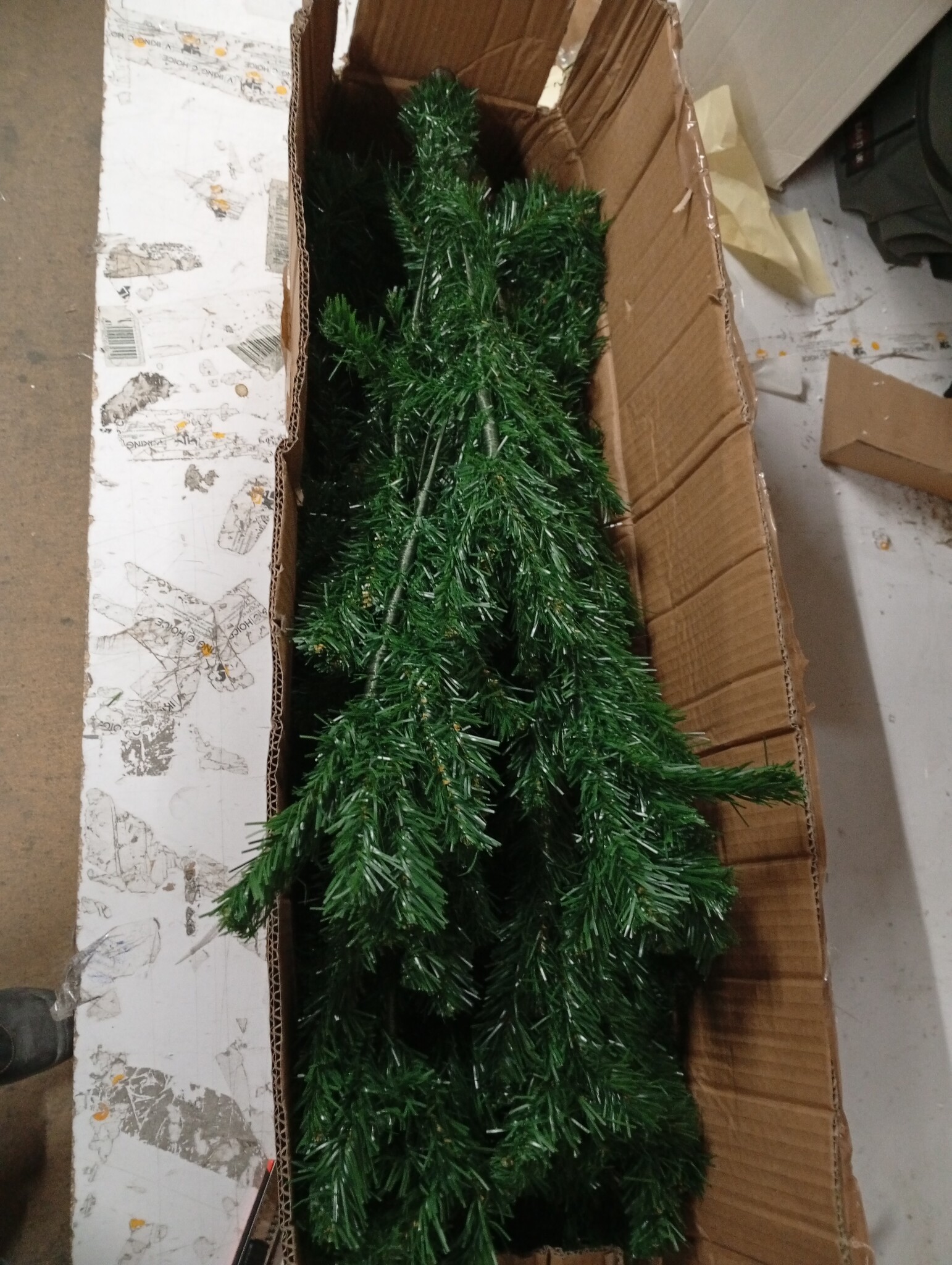 vidaXL Omgekeerde Kunstkerstboom 180cm Groen | 55% Korting