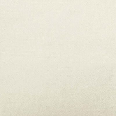 vidaXL Schommelstoel Fluweel Crèmewit - Nu 35% Korting!