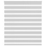 vidaXL Zebra rolgordijn Lichtgrijs (135x150 cm) - 35% Korting!