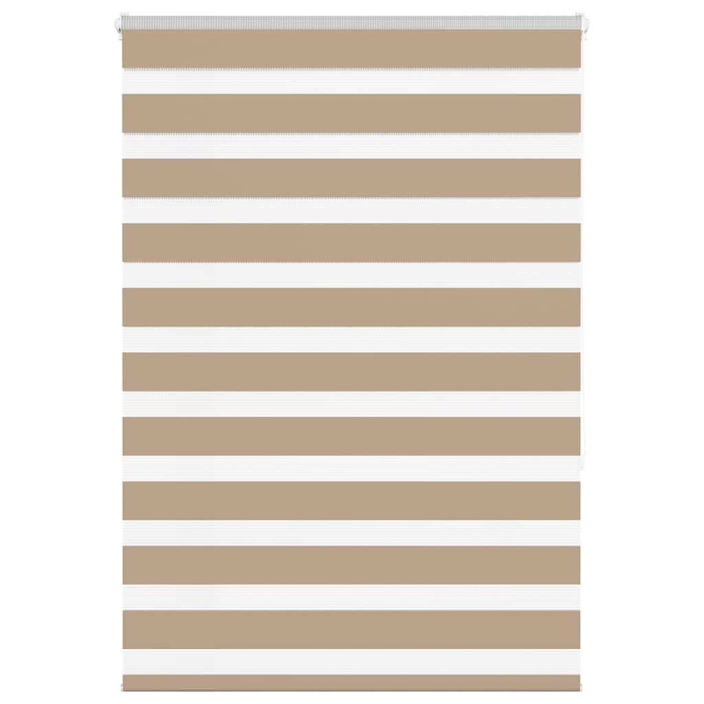 vidaXL Zebra Gordijn Zandbruin 95x150cm - 47% Korting