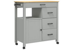 vidaXL Keukentrolley MONZA 84x40x90 cm - 55% korting!