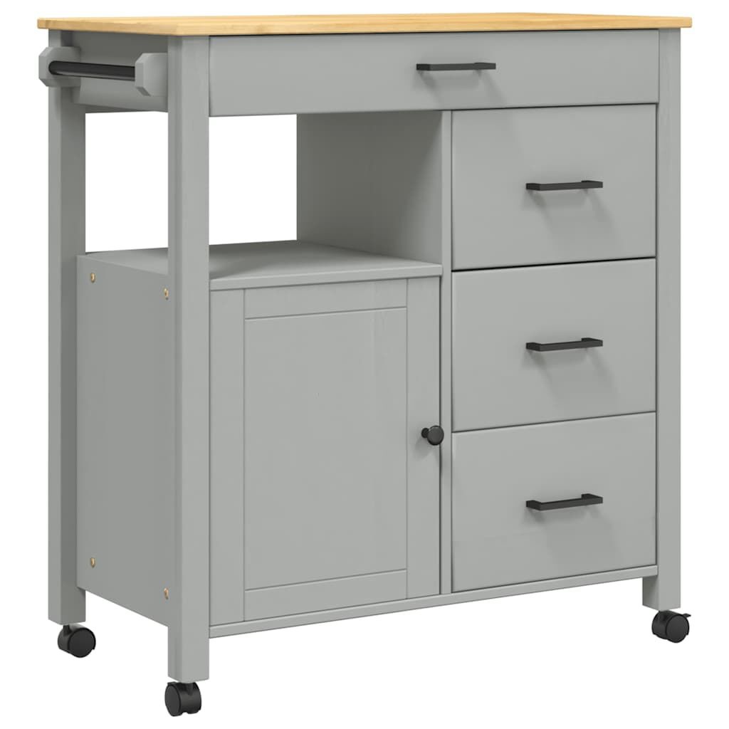 vidaXL Keukentrolley MONZA 84x40x90 cm - 55% korting!