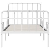 vidaXL Bedframe Metaal Wit 90x200 - 35% Korting
