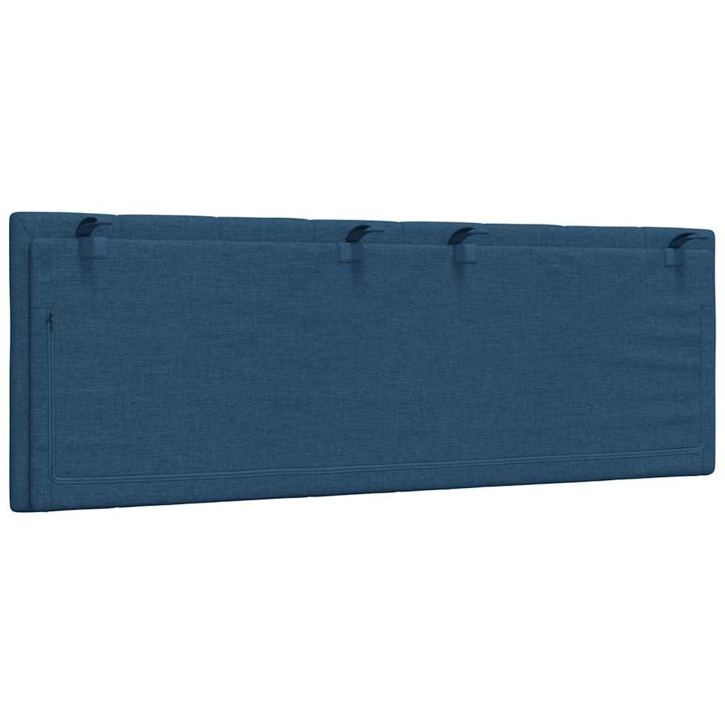vidaXL Hoofdbordkussen Hanko Blauw 140cm - 35% Korting