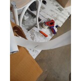 vidaXL Kruisstoelen 2 st massief mangohout wit - 55% Korting