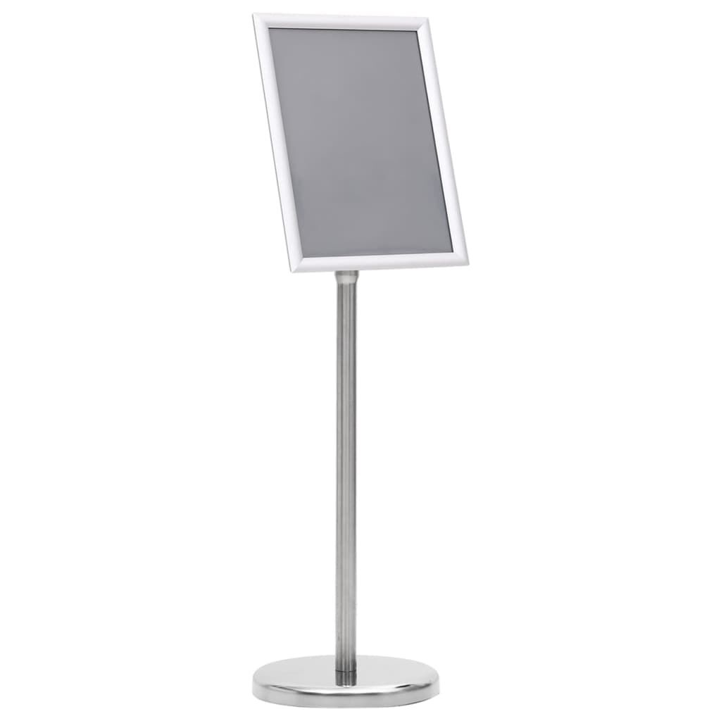 vidaXL Posterstandaard A4 Aluminium - 35% Korting!