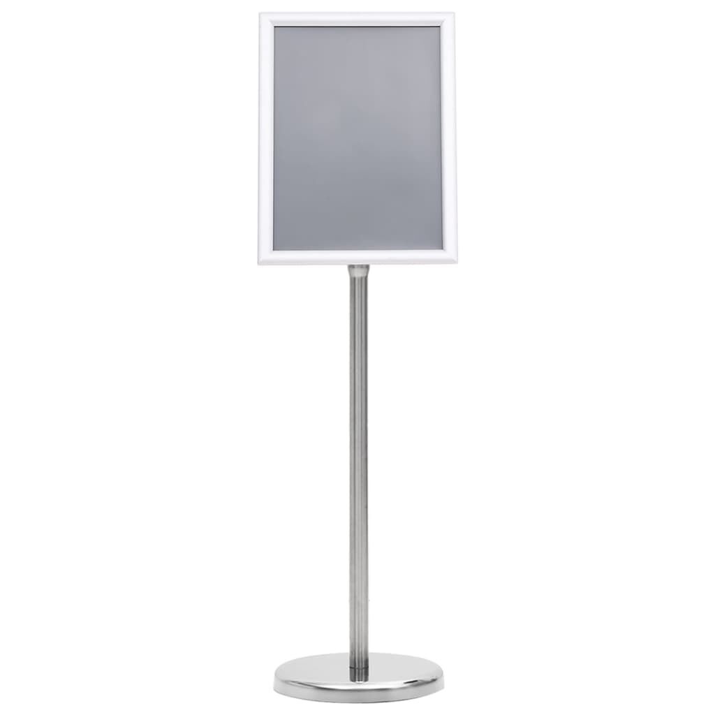 vidaXL Posterstandaard A4 Aluminium - 35% Korting!