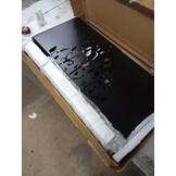 vidaXL Tuinpoort Corten Staal 85x75 cm met Boomdesign - Zwart (55% Korting)