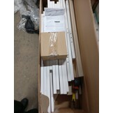 vidaXL Kinderbedframe Grenenhout Wit - 70x140 cm - 55% Korting!