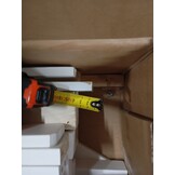 vidaXL Kinderbedframe Grenenhout Wit - 70x140 cm - 55% Korting!