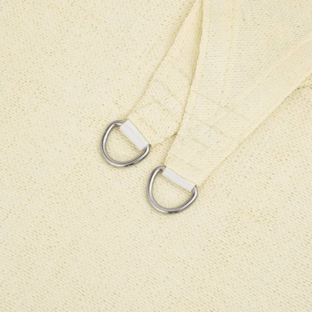 vidaXL Zonnezeil 3x4,5m HDPE Crème - Nu 62% Korting!