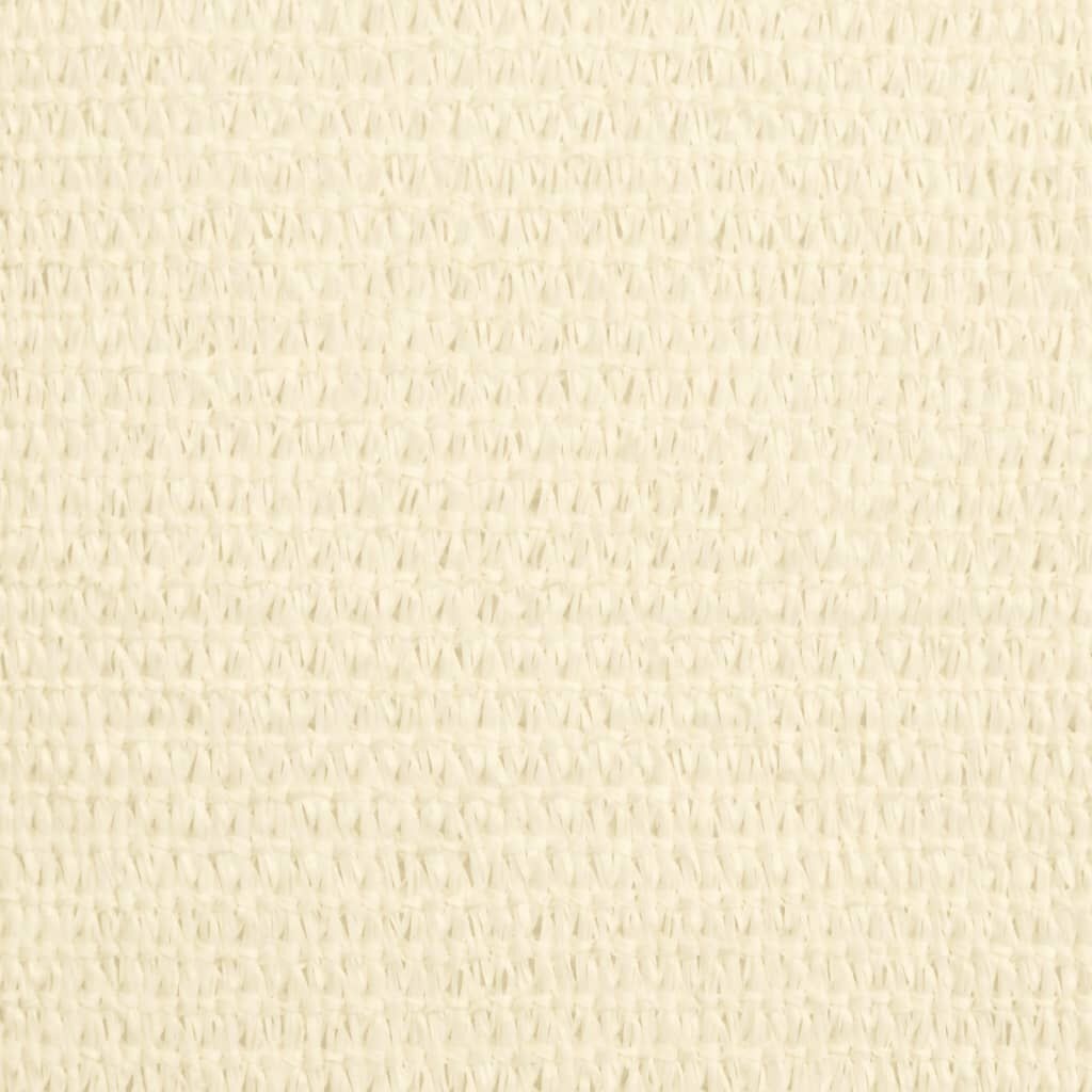 vidaXL Zonnezeil 3x4,5m HDPE Crème - Nu 62% Korting!