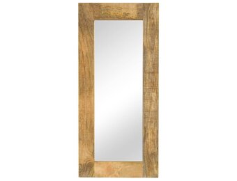 vidaXL Spiegel 50x110 cm Massief Mangohout | Nu 60% Korting!
