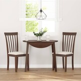vidaXL Eetkamerstoelen Massief Hout (2 stuks) - 47% Korting!