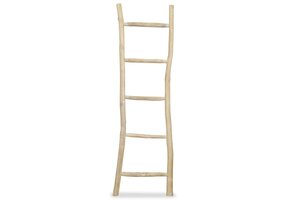 VidaXL Handdoekenladder Teakhout - 45x150 cm - 35% Korting!