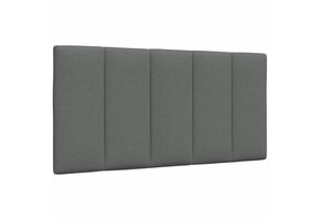 vidaXL Hoofdbordkussen 100cm Donkergrijs - Nu 35% Korting!