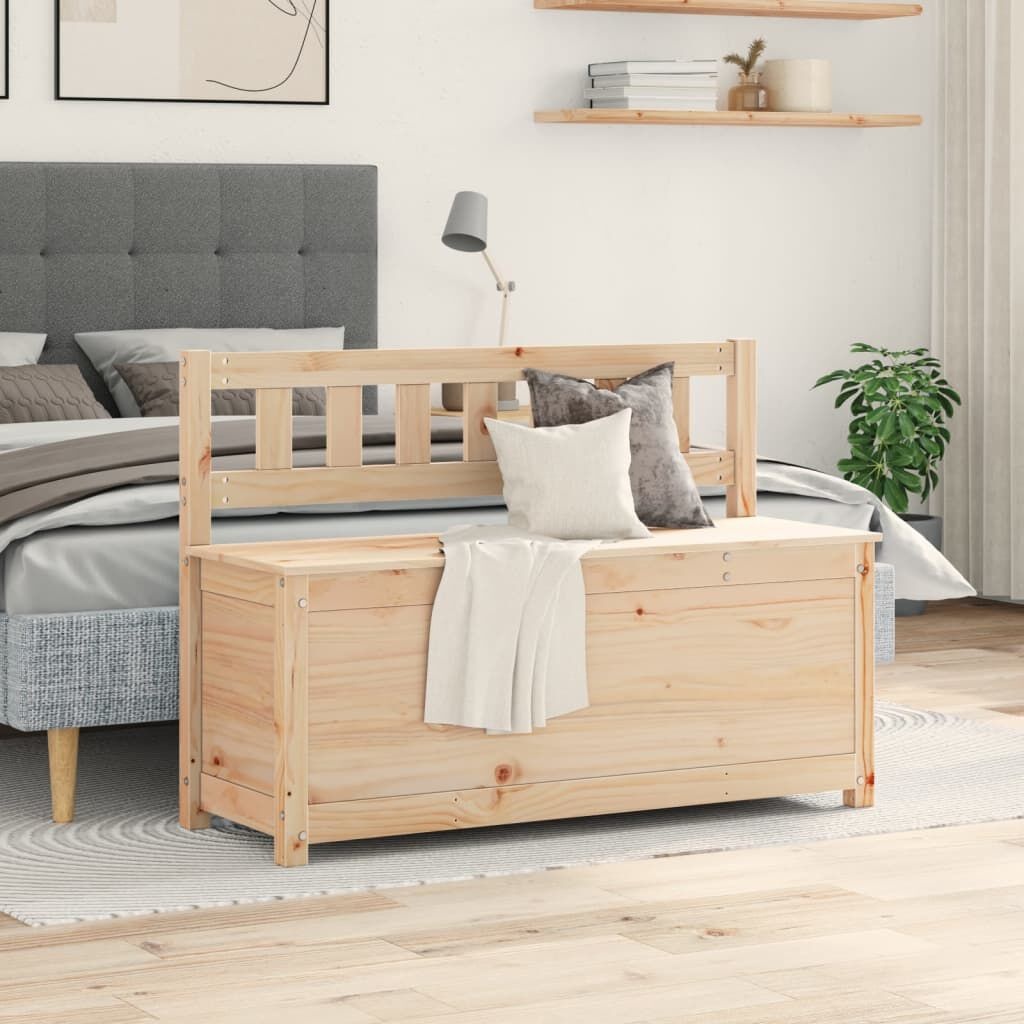 VidaXL Bankje Grenenhout - 35% Korting - 110x41x76,5 cm