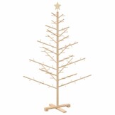 vidaXL Houten Kerstboom Naturel 150 cm - 35% Korting!