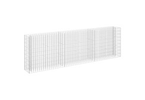 VidaXL Gabion Plantenbak - 270x30x90 cm Gegalvaniseerd Staal | 30% Korting