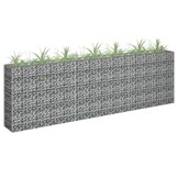VidaXL Gabion Plantenbak - 270x30x90 cm Gegalvaniseerd Staal | 30% Korting
