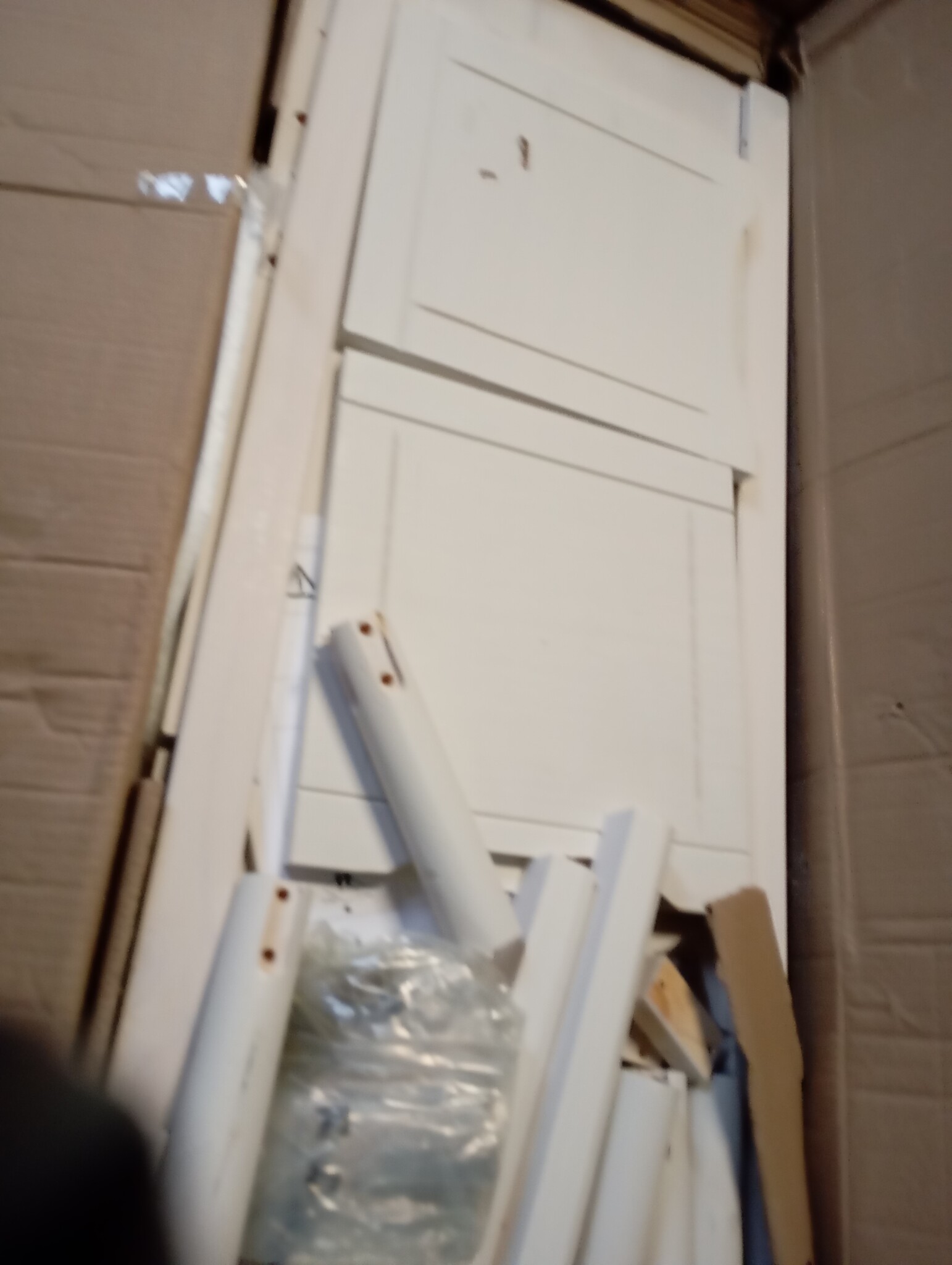 vidaXL TV-meubel FLORO - 55% Korting - Grenenhout Wit