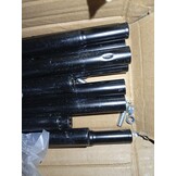 vidaXL Kamerscherm 2 panelen 175x180cm Bruin - 55% korting!