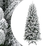 vidaXL Kerstboom 150cm met Sneeuw - 35% Korting