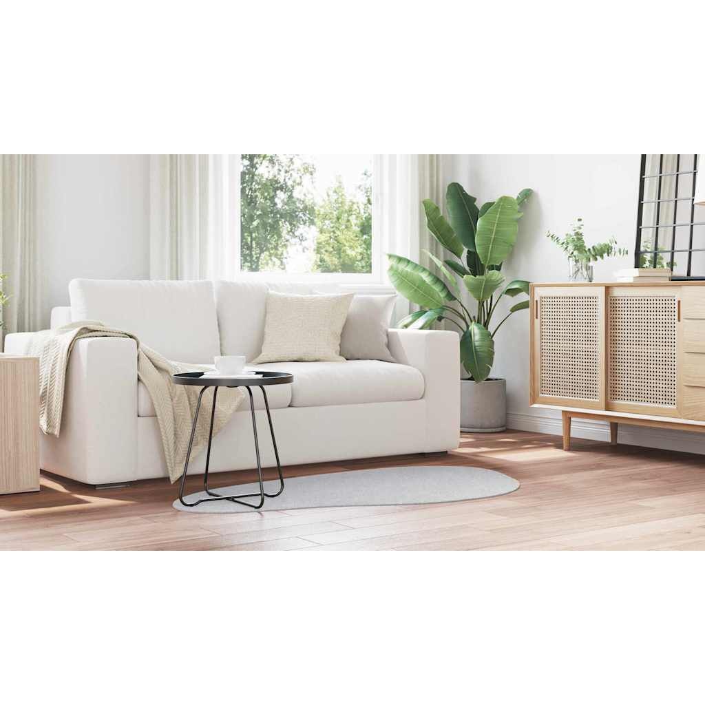 vidaXL Tapijt Grijs 80x150cm Polyester - 41% Korting!