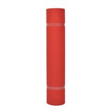 vidaXL Tapijt Effen Rood 1x24m - 35% Korting