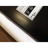 vidaXL Wandschap met lade zwevend 80x25x8 cm zwart