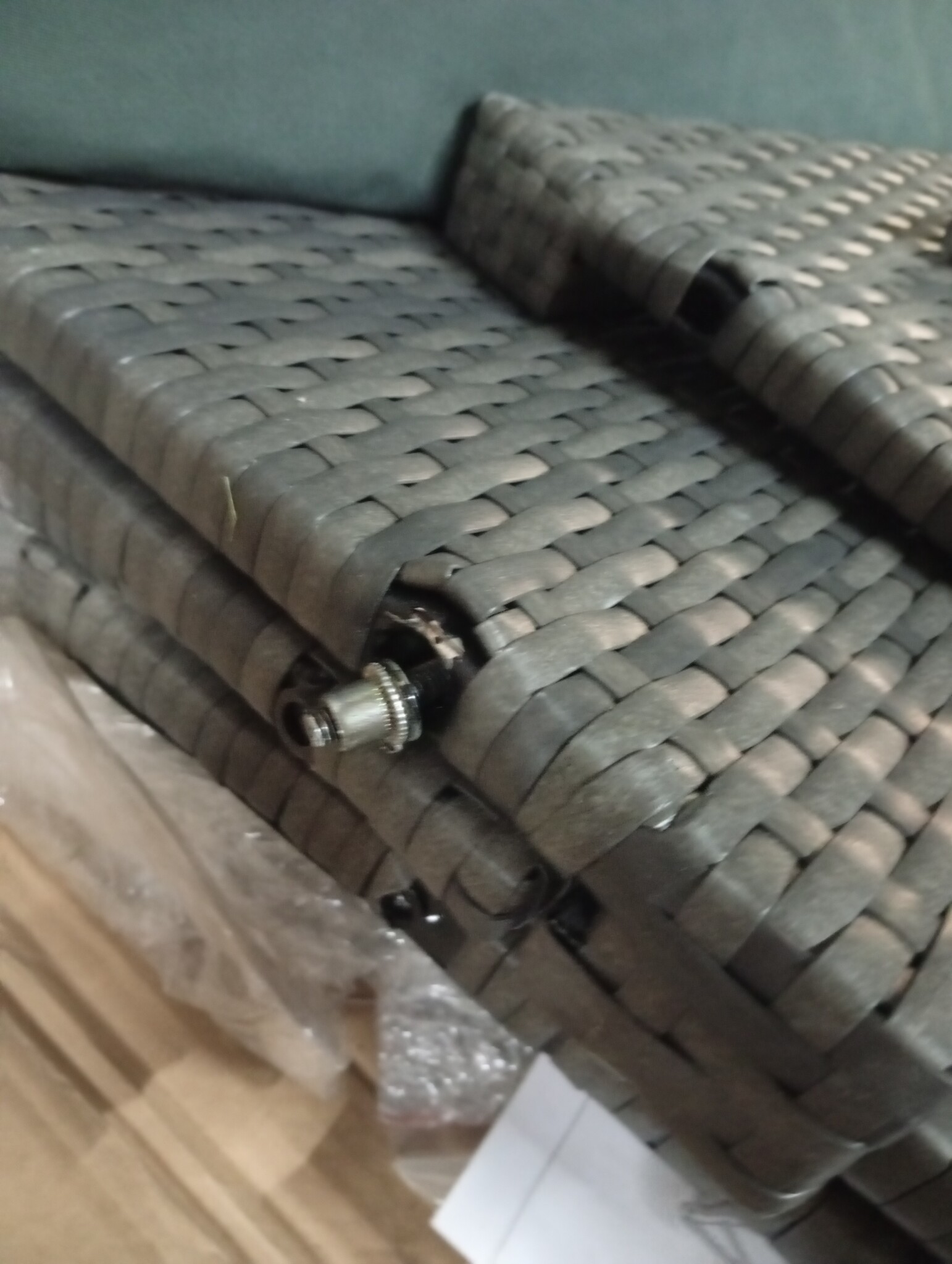 vidaXL Ligbed 2-persoons Poly Rattan Grijs - 76% Korting!