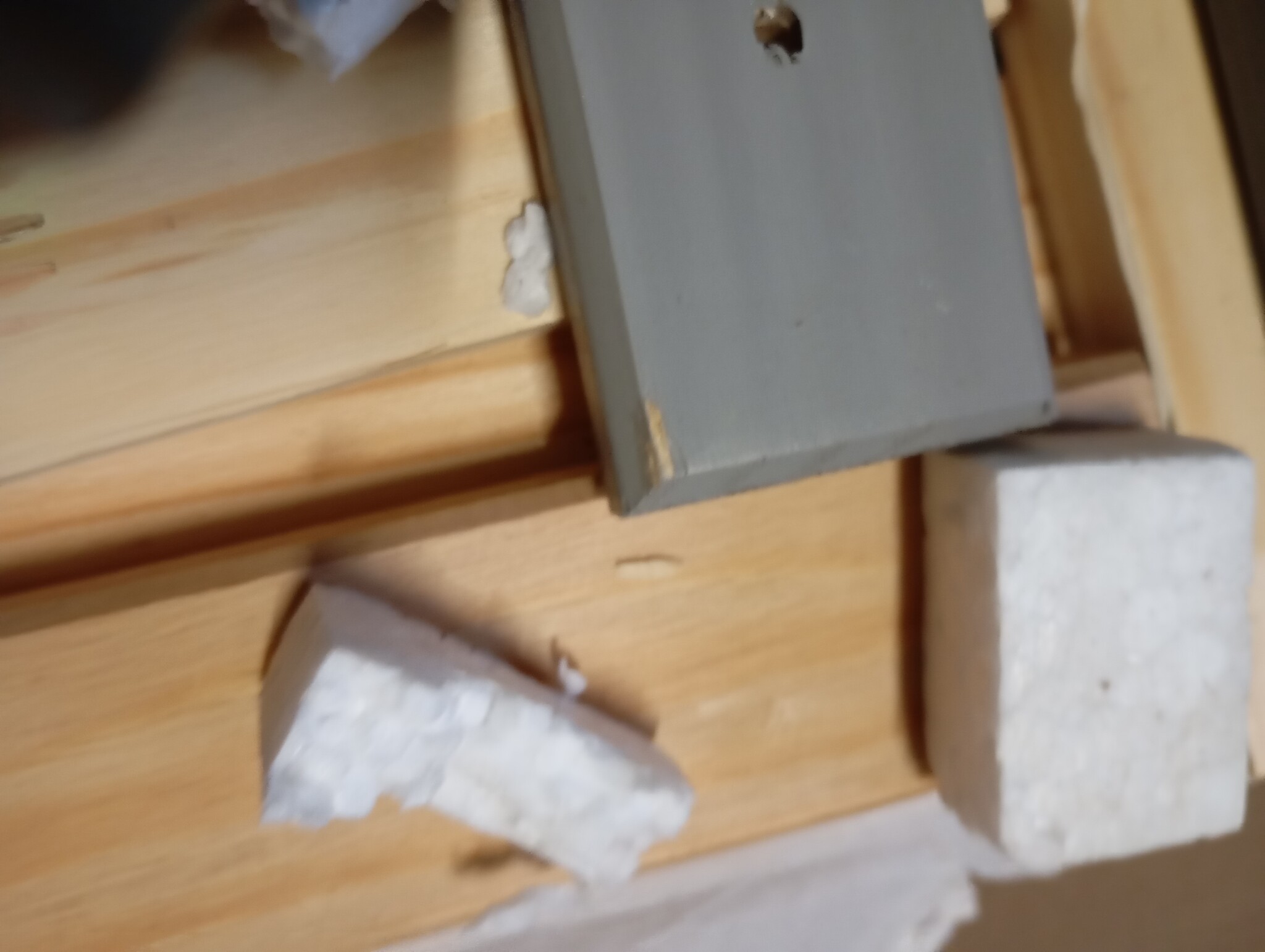 vidaXL Dressoir OTTA - Massief Grenenhout (Bruin/Grijs) - 55% Korting!