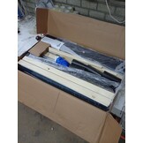 vidaXL Hoekbed Blauw 100x200 cm Fluweel | -55% Korting!