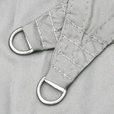 VidaXL Zonnezeil 4x4m Lichtgrijs - 47% Korting