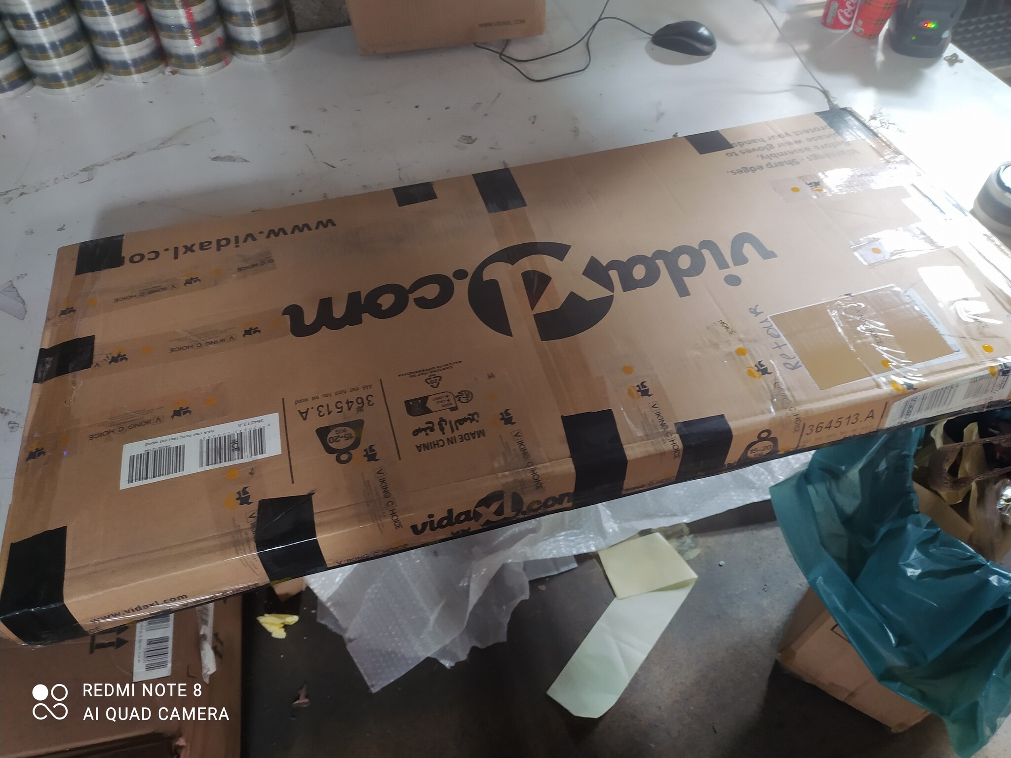 vidaXL Tuinschuur 191x130x198 cm | Gegalvaniseerd Staal Lichtbruin | 55% Korting