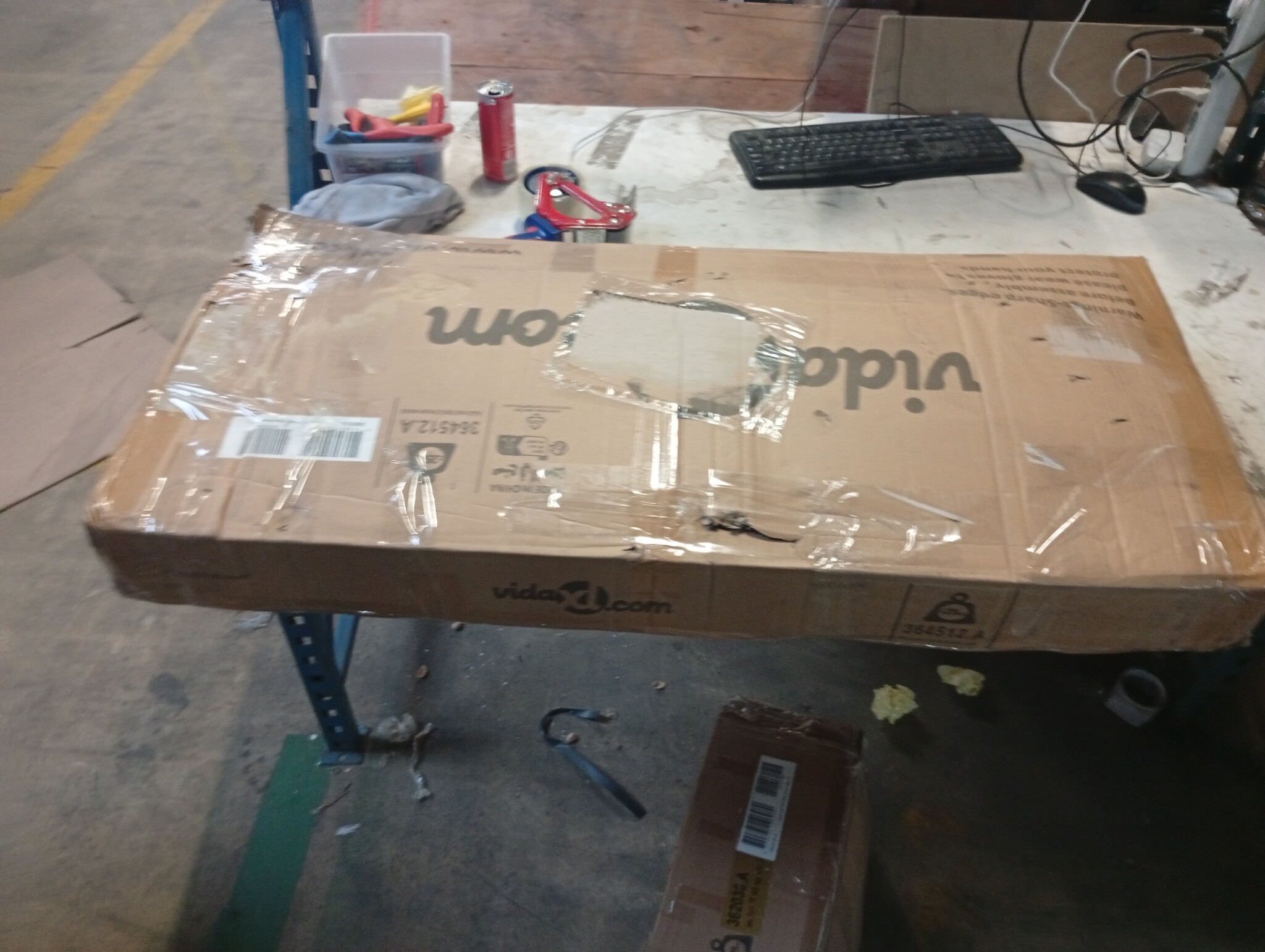 vidaXL Tuinschuur 191x130x198 cm | Gegalvaniseerd Staal Lichtbruin | 55% Korting