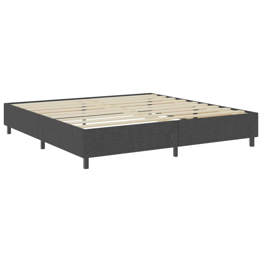vidaXL Boxspringframe Grijs 200x200 cm - 55% Korting!