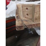 vidaXL Salontafel Mangohout - 100x55x40 cm - 60% Korting