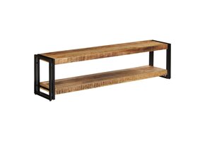 VidaXL TV-meubel 150x30x40 cm Massief Mangohout - 35% Korting!