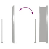 vidaXL Uittrekbaar Windscherm (140x300cm) Grijs - 57% Korting!