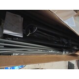 vidaXL Zweefparasol Zwart 350cm met LED - 76% Korting!