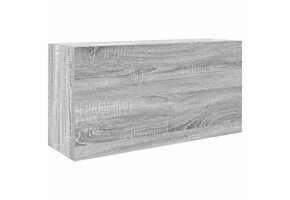 vidaXL Badkamerwandkast Grijs Sonoma Eiken - 43% Korting