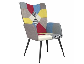 VidaXL Relaxstoel Patchwork Stof - Nu 30% Korting!