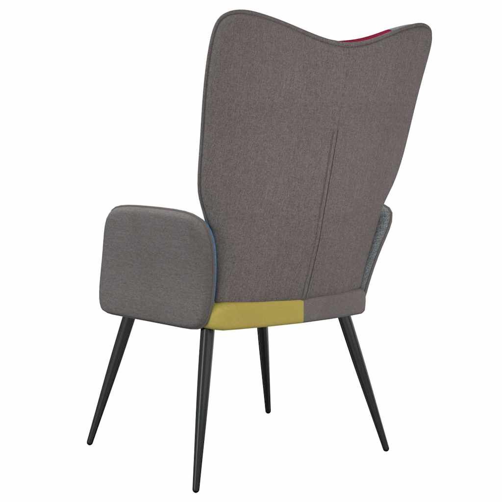 VidaXL Relaxstoel Patchwork Stof - Nu 30% Korting!