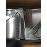 vidaXL Keukenwandkast Schuifdeuren RVS - 55% Korting!