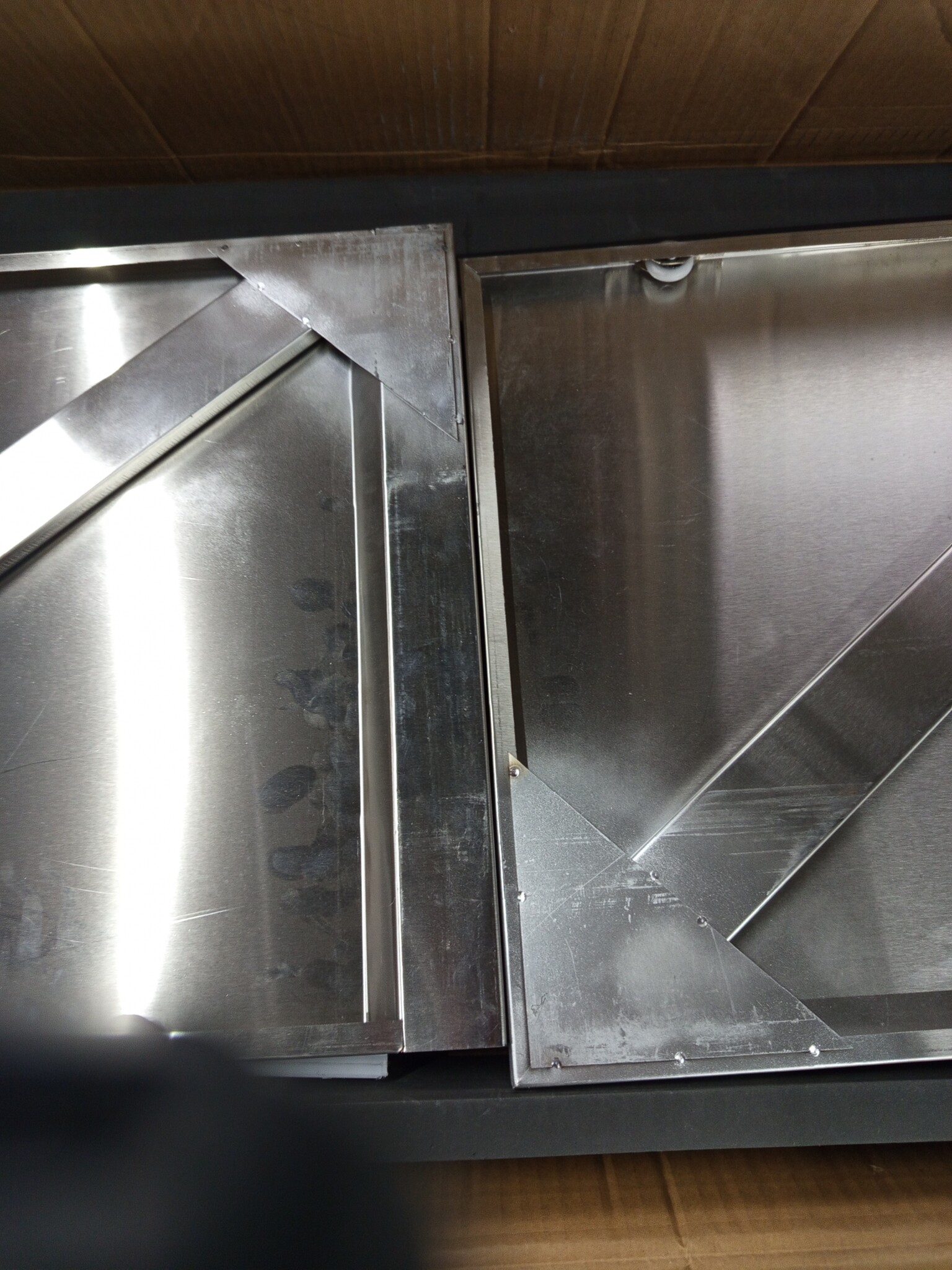 vidaXL Keukenwandkast Schuifdeuren RVS - 55% Korting!