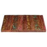 vidaXL Tafelblad 100x80 cm Gerecycled Hout - 53% Korting!