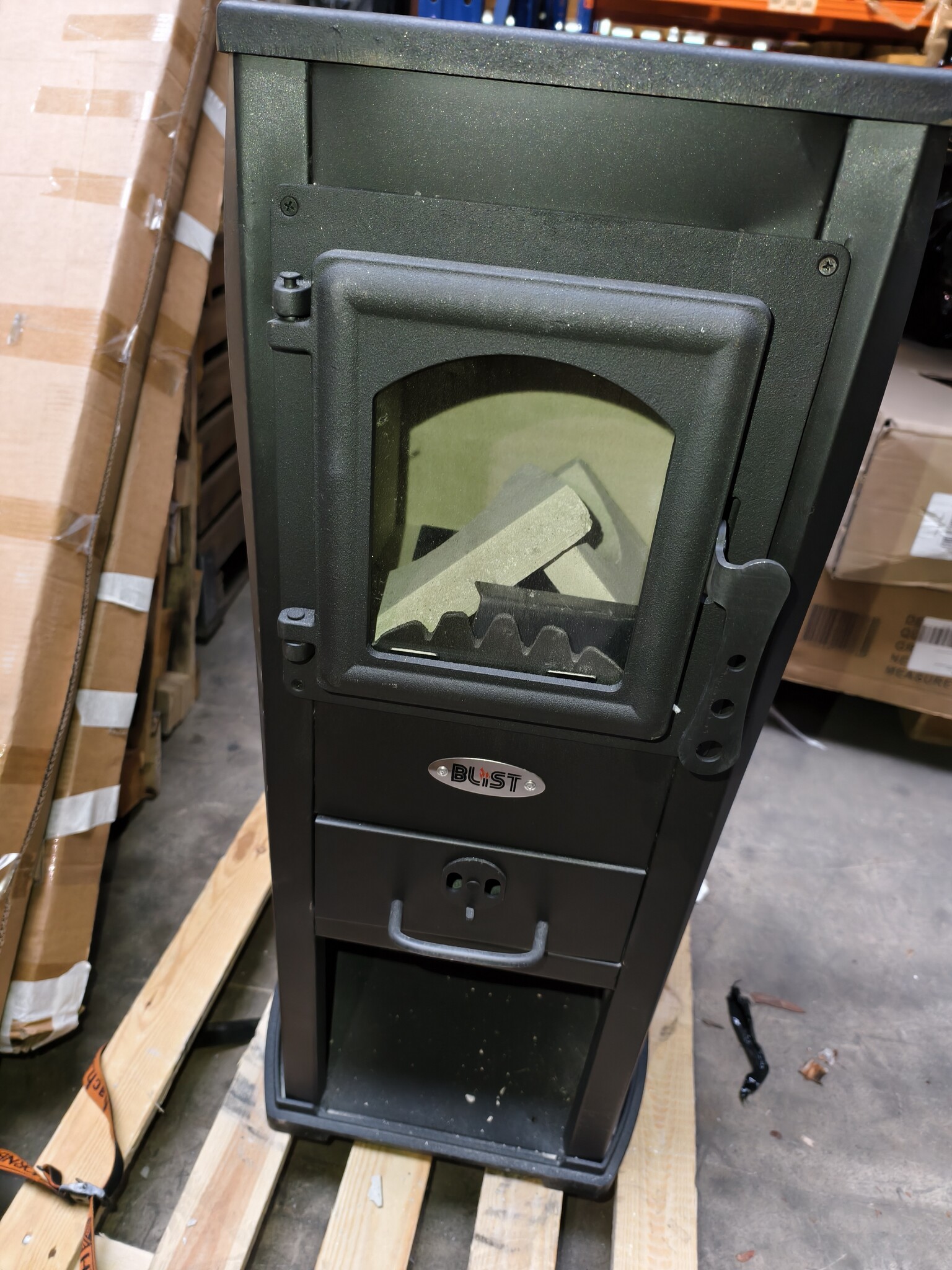 Houtkachel Antraciet 6,6-8,5kW - Nu met 35% Korting!