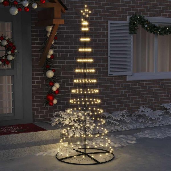 vidaXL LED Kerstboom Warmwit 250cm - 35% Korting!