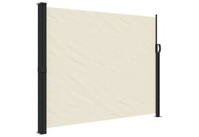 VidaXL Uittrekbaar Windscherm 160x600cm Crème - 47% Korting!